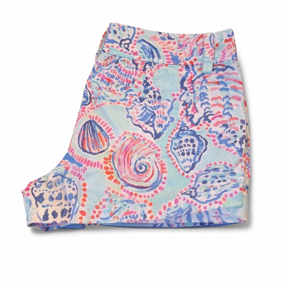 Lilly Pulitzer Pastel Seashell Print Shorts